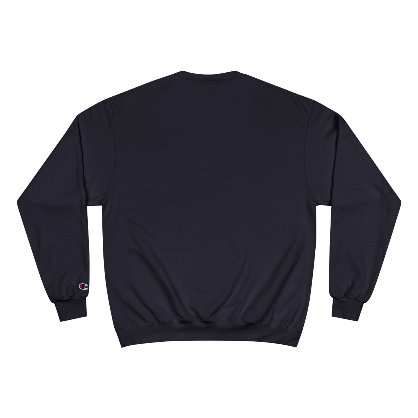 SMOKEY GHOST Screen Printed Champion Sweatshirt - Unisex White Crewneck