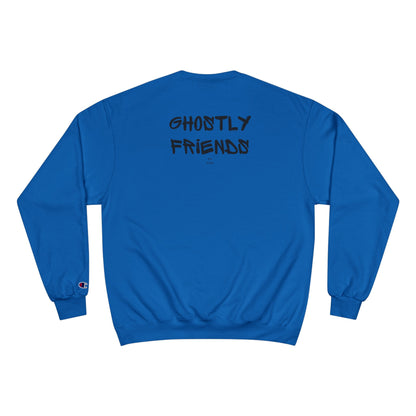 Graffiti Ghost Screen Printed Champion Sweatshirt - Limited run of 500 Units