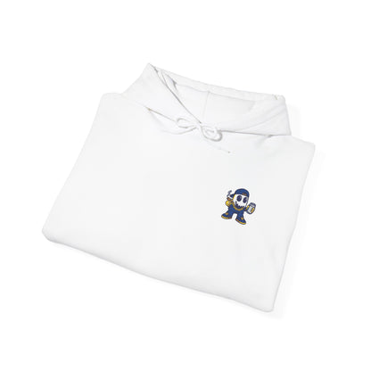 Smokey Ghost Unisex Heavy Blend™ Hooded Sweatshirt (Embroidered)